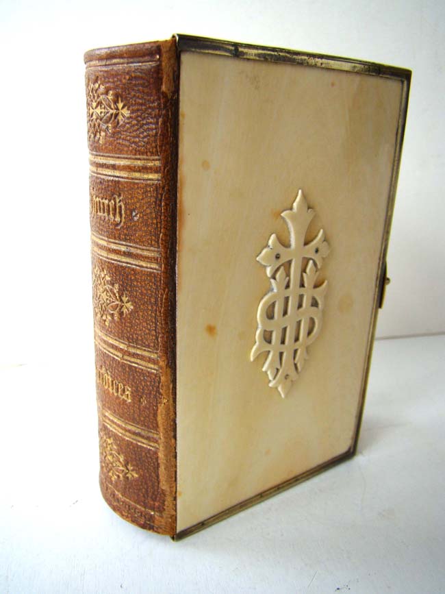 A Book of Common Prayer having Ivory covers and printed in London circa 1860